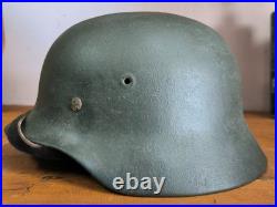 Helmet german original nice helmet M40 size 64 WW2 WWII have a number