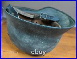 Helmet german original nice helmet M40 size 64 WW2 WWII have a number