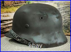 Helmet german original nice helmet M40 size 64 WW2 WWII have a number