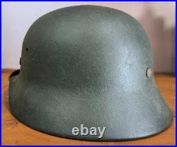 Helmet german original nice helmet M40 size 64 WW2 WWII have a number