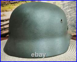 Helmet german original nice helmet M40 size 64 WW2 WWII have a number