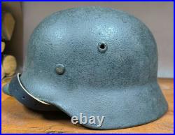 Helmet german original nice helmet M40 size 64 WW2 WWII have a number