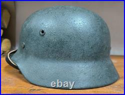 Helmet german original nice helmet M40 size 64 WW2 WWII have a number