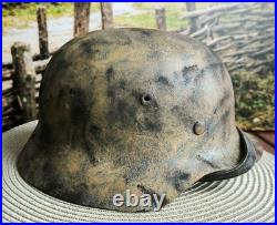 Helmet german original nice helmet M40 size 64 WW2 WWII have a number