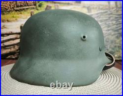 Helmet german original nice helmet M40 size 64 WW2 WWII have a number
