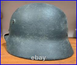 Helmet german original nice helmet M40 size 64 WW2 WWII have a number
