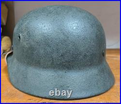 Helmet german original nice helmet M40 size 64 WW2 WWII have a number