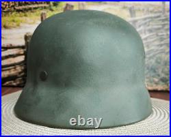 Helmet german original nice helmet M40 size 64 WW2 WWII have a number