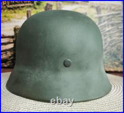 Helmet german original nice helmet M40 size 64 WW2 WWII have a number
