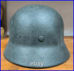 Helmet german original nice helmet M40 size 64 WW2 WWII have a number