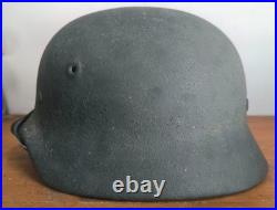 Helmet german original nice helmet M40 size 64 WW2 WWII have a number