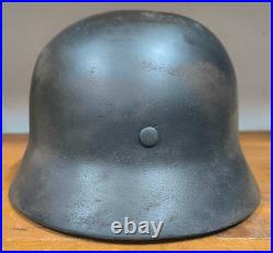 Helmet german original nice helmet M40 size 64 WW2 WWII have a number