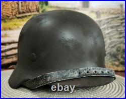 Helmet german original nice helmet M40 size 64 WW2 WWII have a number