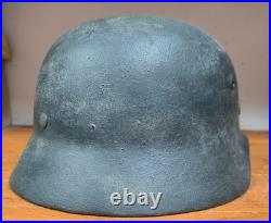Helmet german original nice helmet M40 size 64 WW2 WWII have a number