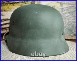 Helmet german original nice helmet M40 size 64 WW2 WWII have a number