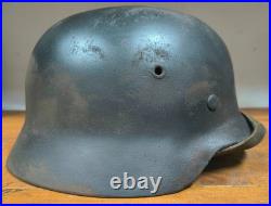 Helmet german original nice helmet M40 size 64 WW2 WWII have a number