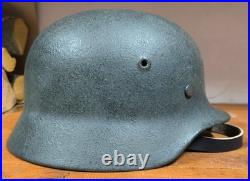 Helmet german original nice helmet M40 size 64 WW2 WWII have a number