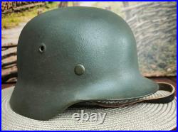Helmet german original nice helmet M40 size 64 WW2 WWII have a number