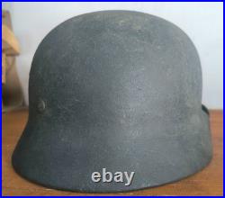 Helmet german original nice helmet M40 size 64 WW2 WWII have a number