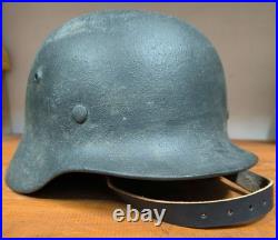 Helmet german original nice helmet M40 size 64 WW2 WWII have a number