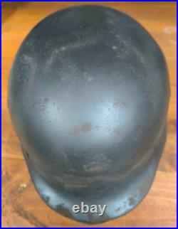Helmet german original nice helmet M40 size 64 WW2 WWII have a number