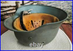 Helmet german original nice helmet M40 size 64 WW2 WWII have a number
