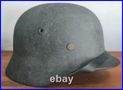 Helmet german original nice helmet M40 size 64 WW2 WWII have a number