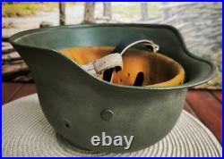 Helmet german original nice helmet M40 size 64 WW2 WWII have a number