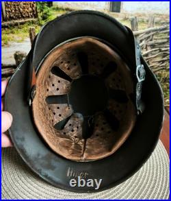 Helmet german original nice helmet M40 size 64 WW2 WWII have a number