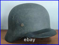 Helmet german original nice helmet M40 size 64 WW2 WWII have a number