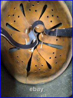 Helmet german original nice helmet M40 size 64 WW2 WWII have a number