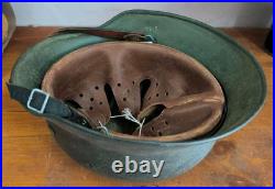Helmet german original nice helmet M40 size 64 WW2 WWII have a number