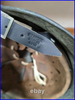 Helmet german original nice helmet M40 size 64 WW2 WWII have a number