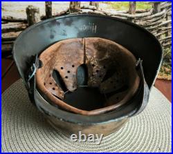 Helmet german original nice helmet M40 size 64 WW2 WWII have a number