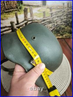 Helmet german original nice helmet M40 size 64 WW2 WWII have a number