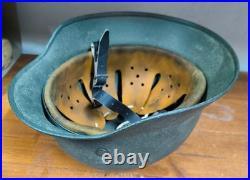 Helmet german original nice helmet M40 size 64 WW2 WWII have a number