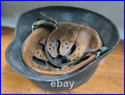 Helmet german original nice helmet M40 size 64 WW2 WWII have a number
