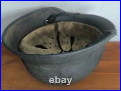Helmet german original nice helmet M40 size 64 WW2 WWII have a number