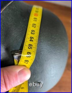 Helmet german original nice helmet M40 size 64 WW2 WWII have a number