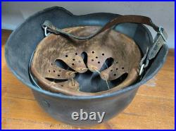 Helmet german original nice helmet M40 size 64 WW2 WWII have a number