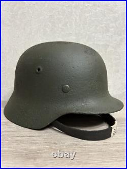 Helmet german original nice helmet M40 size 64 have a number WW2 WWII