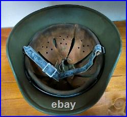 Helmet german original nice helmet M40 size 64 have a number WW2 WWII