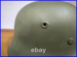 Helmet german original nice helmet M40 size 64 have a number WW2 WWII