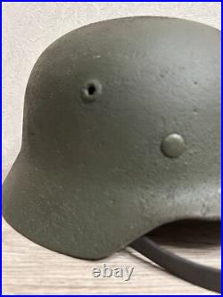 Helmet german original nice helmet M40 size 64 have a number WW2 WWII