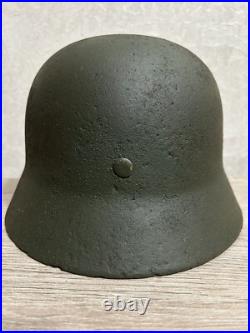 Helmet german original nice helmet M40 size 64 have a number WW2 WWII