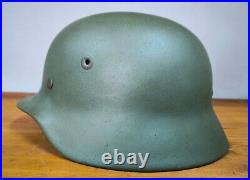 Helmet german original nice helmet M40 size 64 have a number WW2 WWII