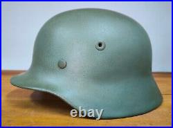 Helmet german original nice helmet M40 size 64 have a number WW2 WWII