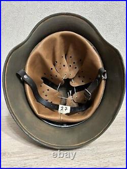 Helmet german original nice helmet M40 size 64 have a number WW2 WWII