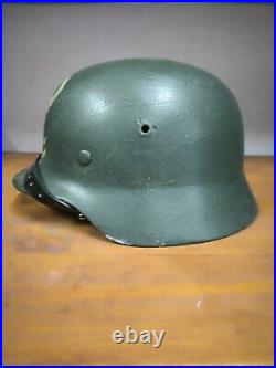 Helmet german original nice helmet M40 size 64 original WW2 WWII Free Shipping