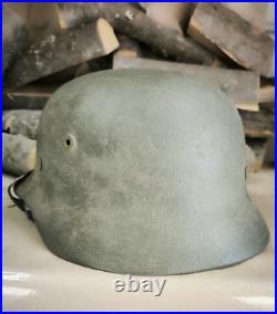 Helmet german original nice helmet M40 size 64 original WW2 WWII Free Shipping Helmet german original nice helmet M40 size 64 original WW2 WWII Free Shipping